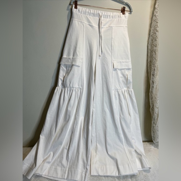 Free People FP BEACH Russell wide Leg Cargo Pants only - Picture 5 of 7